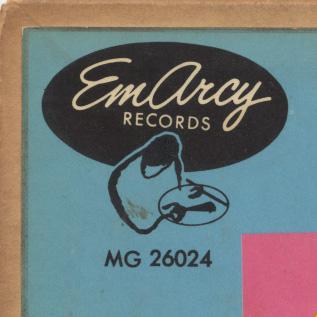 EmArcy MG-26024 Logo on Front Cover