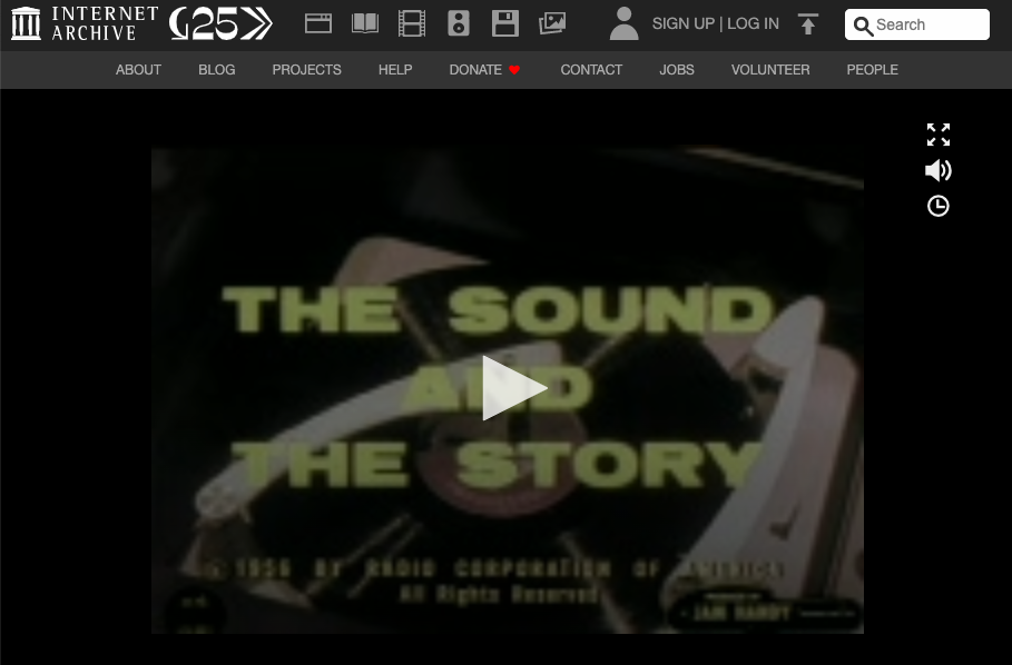 [The Sound And The Story]