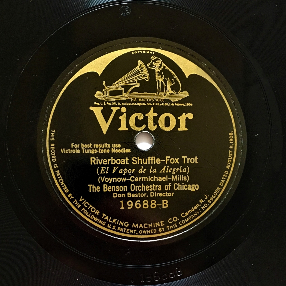 Victor 19688-B Label (1925)