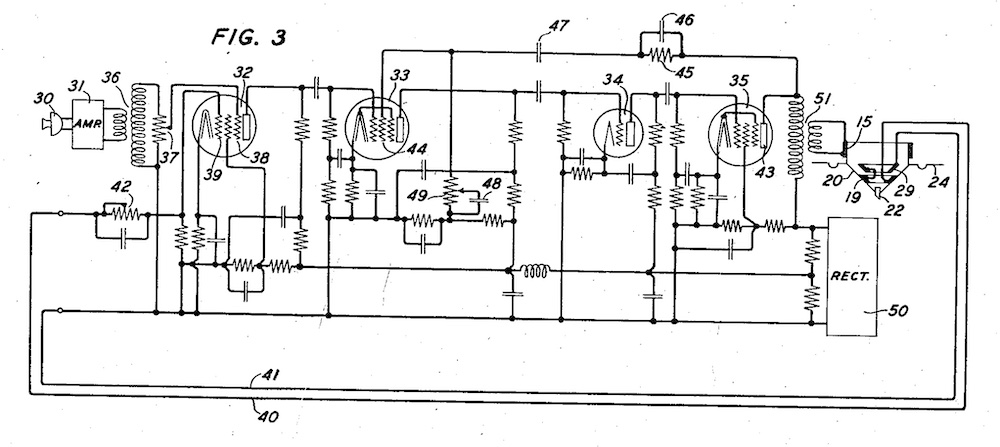 US Patent 2,161,489 “Vibratory System” Fig.3 (Vieth et al, 1939)