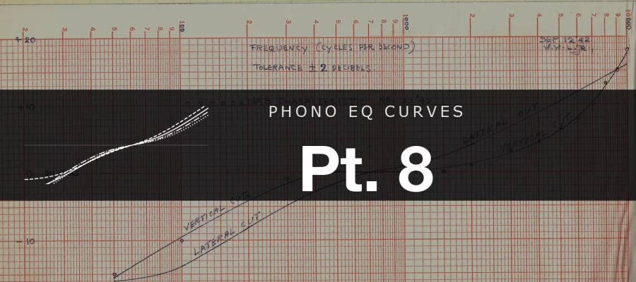 1942 NAB vertical/lateral recording characteristics, hand-drawn original