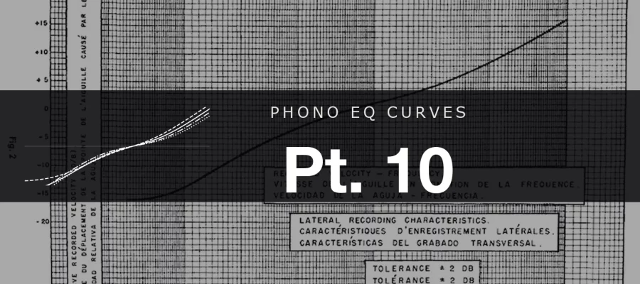 1949 NAB lateral recording characteristic chart