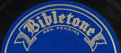 Bibletone Records Logo (1948)
