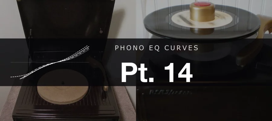 Philco M-15 and RCA Victor J-3 45rpm record changer