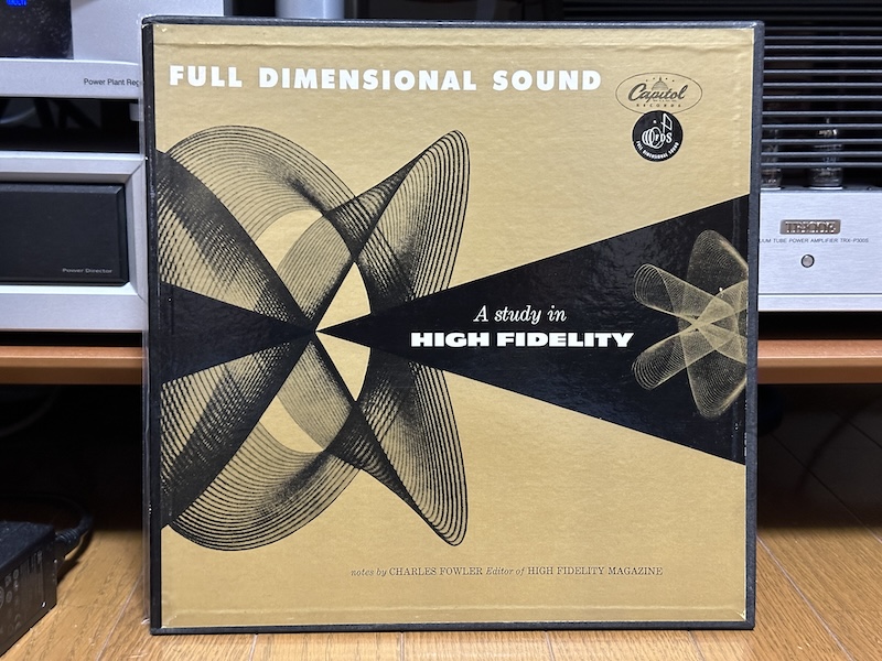 Capitol SAL-9020 “Full Dimensional Sound — A Study in High Fidelity” (1953)