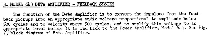 Fairchild 641 Manual (643 Beta Amplifier)
