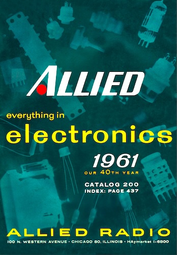 Allied Radio Catalog No. 200 1961