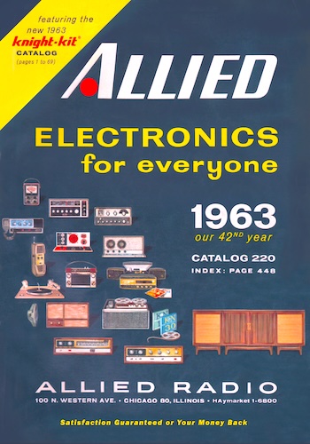 Allied Radio Catalog No. 220 1963