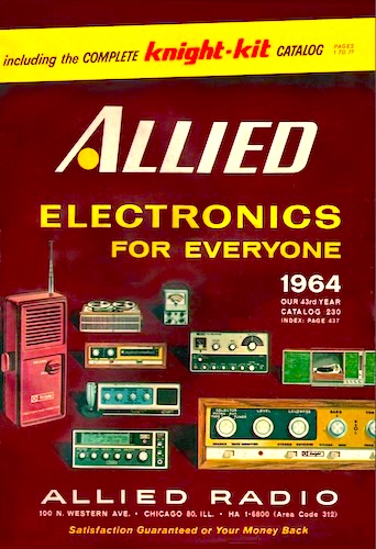 Allied Radio Catalog No. 230 1964