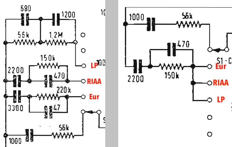 Bell 3030 Schematics (Phono EQ)