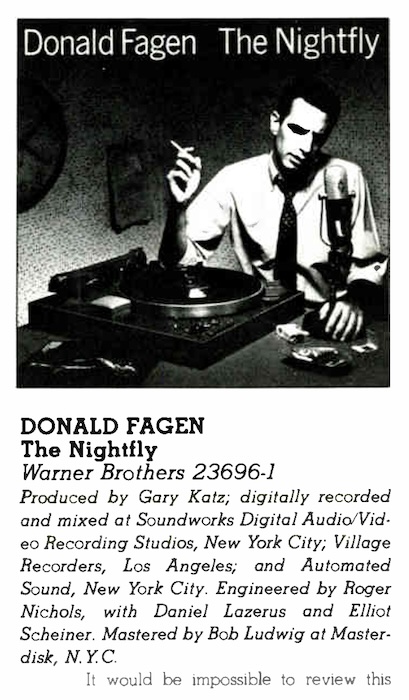 Off the Record (The Mix, Dec. 1982)