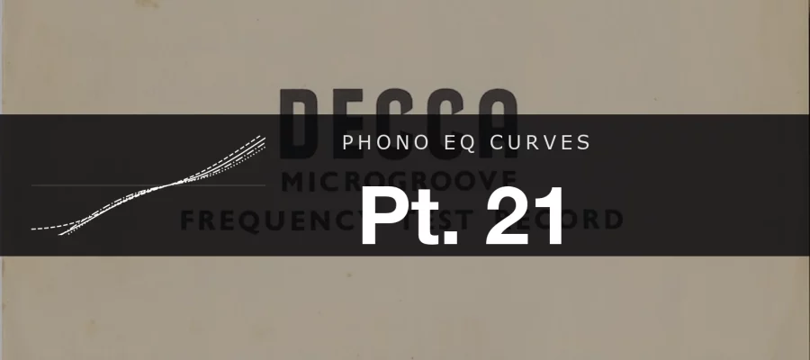 Decca LXT 2695 test record jacket