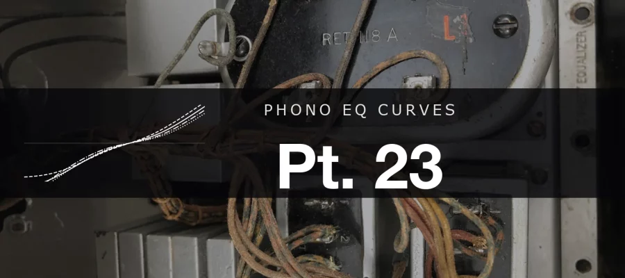 Western Electric LCR passive equalizer hardware