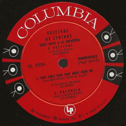 Columbia CL-2536 (Vinyl)