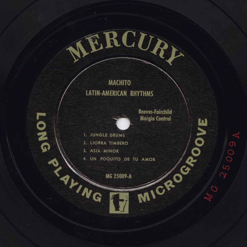 MG-25009 (Vinylite) Side-A Label