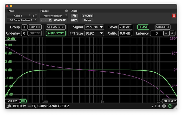 EQ Curve Analyzer 2