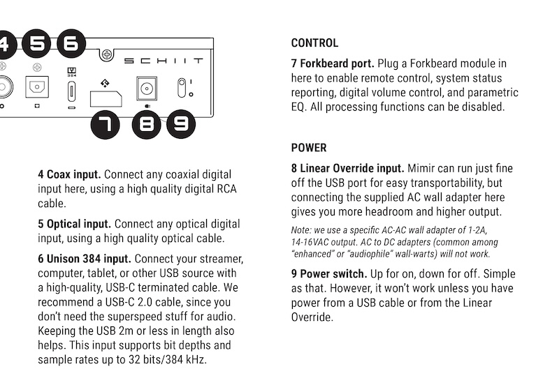 Schiit Mimir Instruction Manual p.3 | microgroove.jp Schiit Mimir Instruction Manual p.3