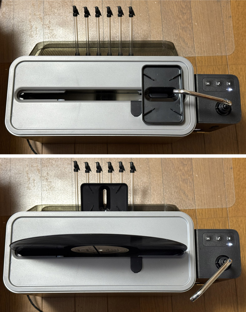 Positioning the Water Pipe of the HumminGuru Water Dispenser (HG011) | microgroove.jp Positioning the Water Pipe of the HumminGuru Water Dispenser (HG011)