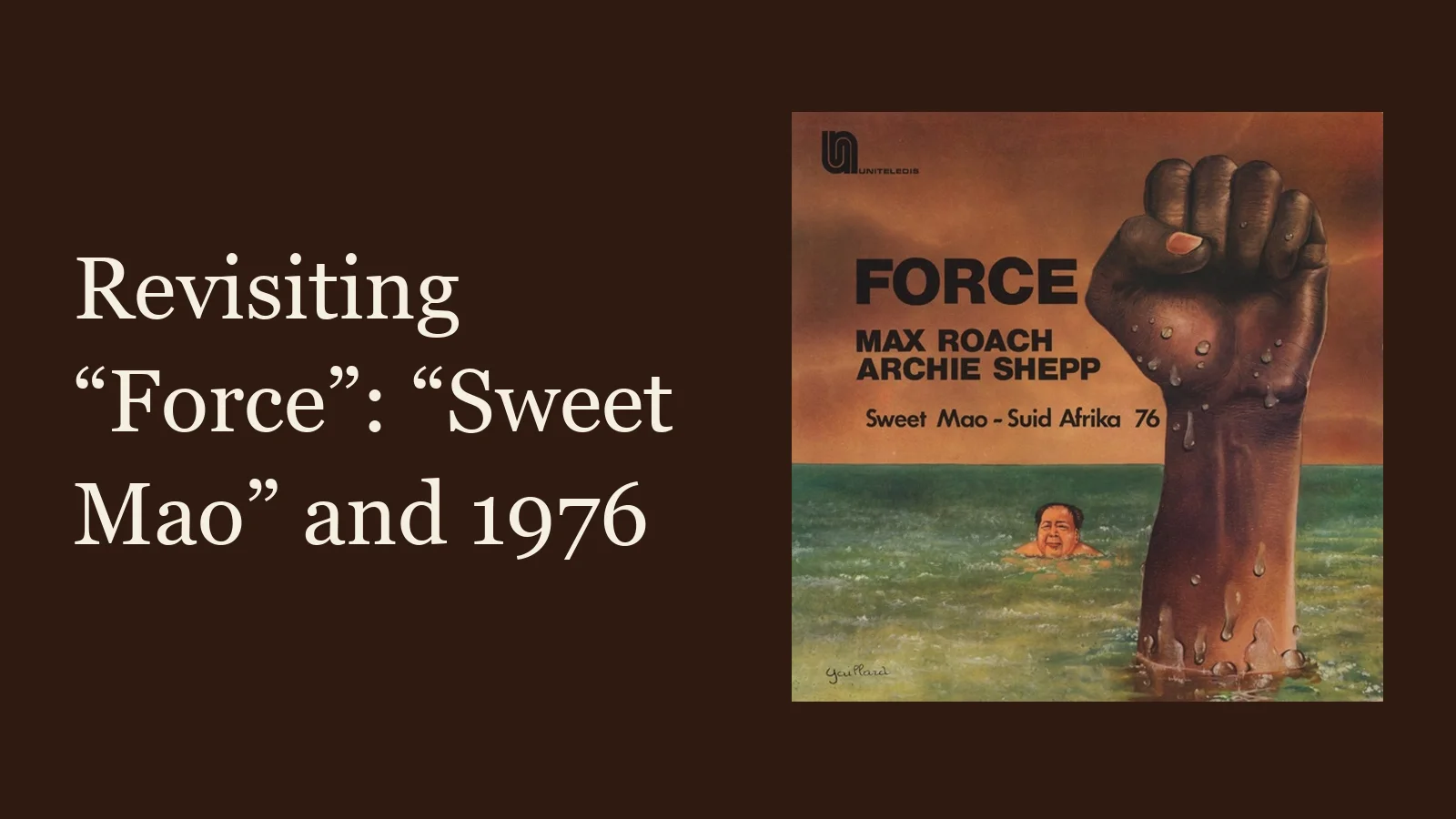 Force』を今あらためて聴く — “Sweet Mao” と1976年 | microgroove.jp
