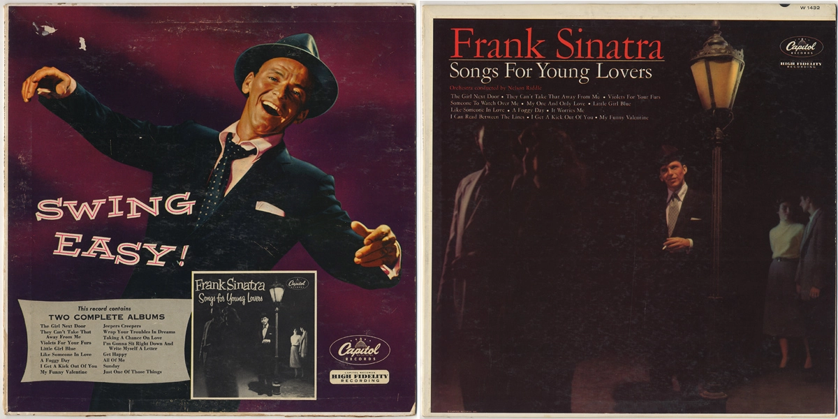 Swing Easy! (Capitol W-587) / Songs For Young Lovers (Capitol W-1432) | microgroove.jp Swing Easy! (Capitol W-587) / Songs For Young Lovers (Capitol W-1432)
