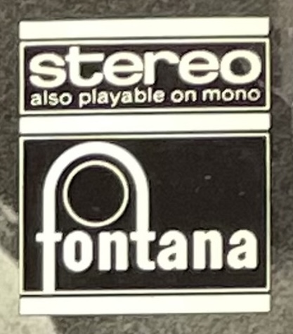 The marking at the top right of the front cover of Bud Powell's Hot House (Fontana FJL 903, UK, 1966). Image: cropped from the lot photograph of Lay's Auctioneers (September 29, 2022, Lot 356)